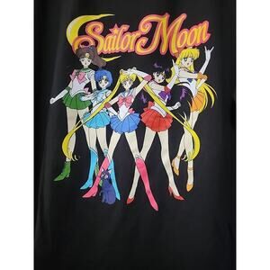 The Sailor Scouts 5 Symbols Sailor Moon Anime T-Shirt 2XL New A130